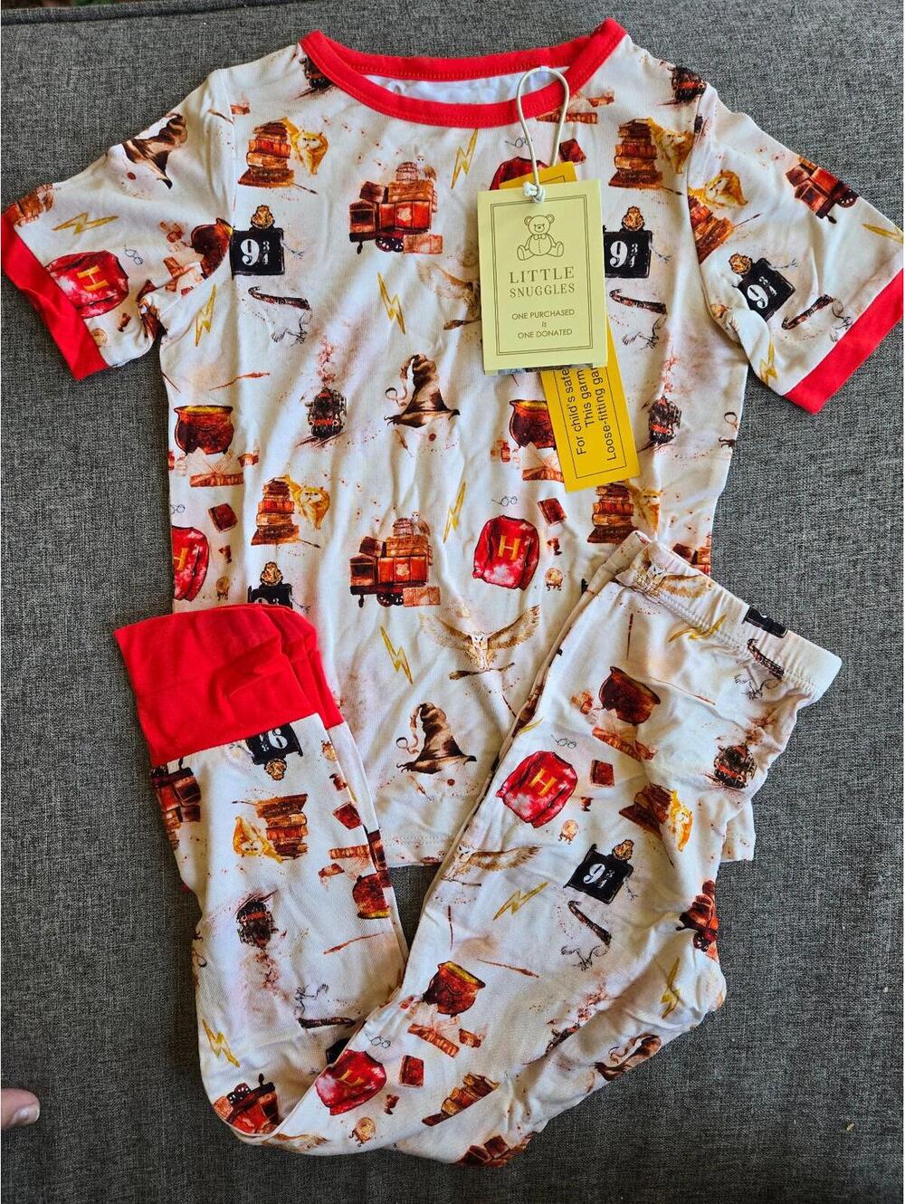5t Harry potter bamboo pajamas